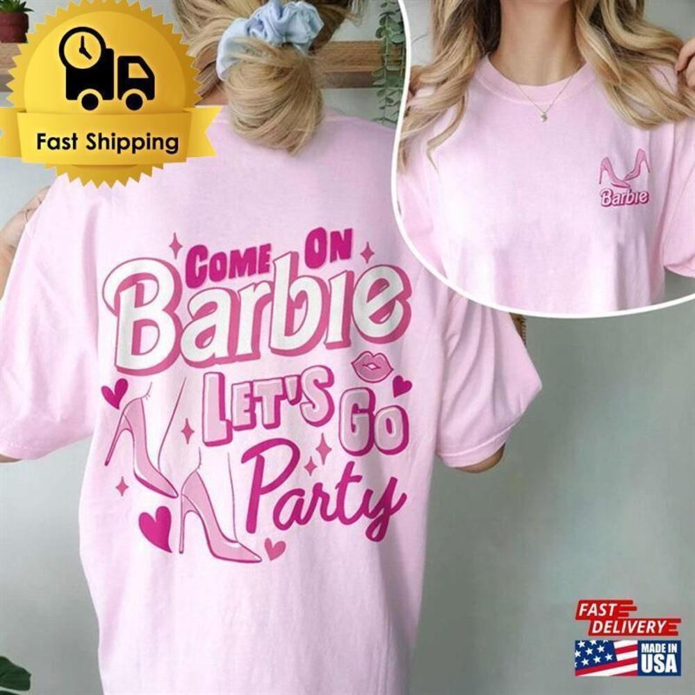 Barbenheimer Barbie Movie Oppenheimer Shirt Tshirt Classic T-Shirt 2 Sided